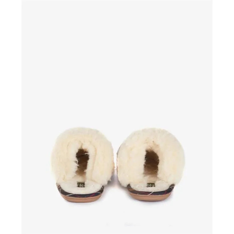 Barbour Ladies Lydia Mule Slipper Camel-3